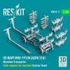 RESKIT RSK35-0011 US NAVY MHU-191/M (AERO 21A) Munitions Transporter (with adapters for missiles) (Carrier Fleet) (3D Printed model kit) 1/35